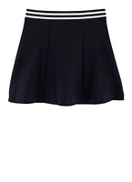 French Toast Girls 4-6x Stretch Waistband Skort, Blue, Size 4-5