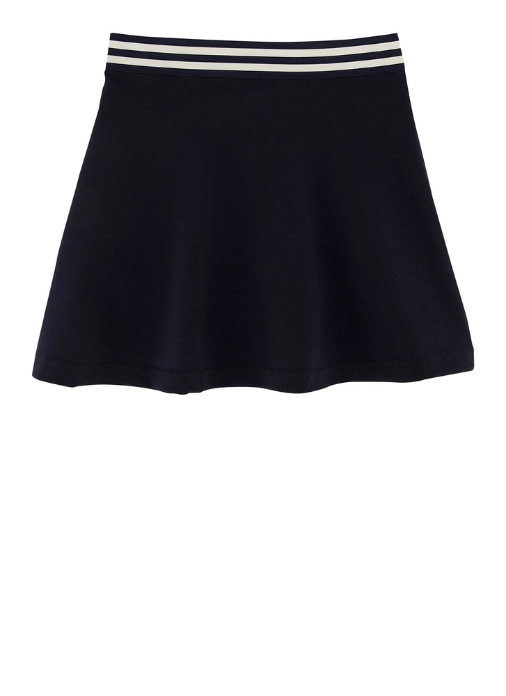 French Toast Girls 4-6x Stretch Waistband Skort, Blue, Size 6-6X
