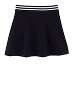 French Toast Girls 4-6x Stretch Waistband Skort, Blue, Size 4-5