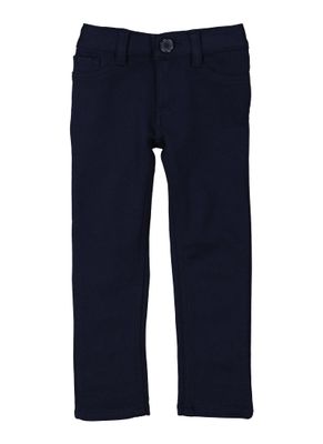 French Toast Girls 4-6x Skinny Leg Knit Pants, Blue, Size 6X