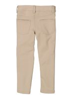 French Toast Girls 4-6x Skinny Knit Pants, Khaki, Size 4