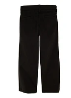 French Toast Girls 4-6x Straight Leg Pants, Black, Size 6