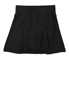 French Toast Girls 7-14 Pintuck Skirt, Black, Size 10