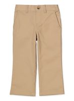 French Toast Girls 7-14 Straight Leg Twill Khaki Pants, Khaki, Size 10