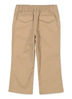 French Toast Girls 7-14 Straight Leg Twill Khaki Pants, Khaki, Size 8