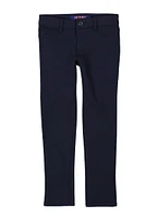 French Toast Girls 7-14 Solid Skinny Leg Pants, Blue, Size 14
