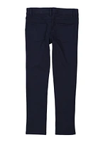 French Toast Girls 7-14 Solid Skinny Leg Pants, Blue, Size 10