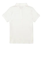 French Toast Junior Polo Shirt, White, Size XL