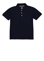 French Toast Boys 4-7 Pique Polo, Blue, Size 6-7