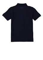 French Toast Boys 4-7 Pique Polo, Blue, Size 6-7