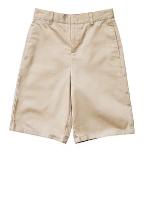 French Toast Boys 4-7 Flat Front Khaki Shorts, Khaki, Size 4