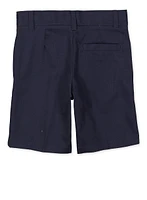 French Toast Boys 4-7 Flat Front Navy Shorts, Blue,