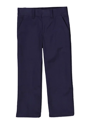 French Toast Boys 4-7 Relaxed Fit Navy Chinos, Blue,