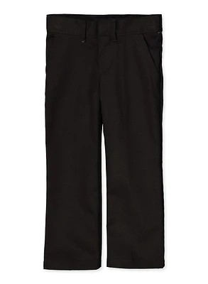 French Toast Boys 4-7 Relaxed Fit Chinos, Black,