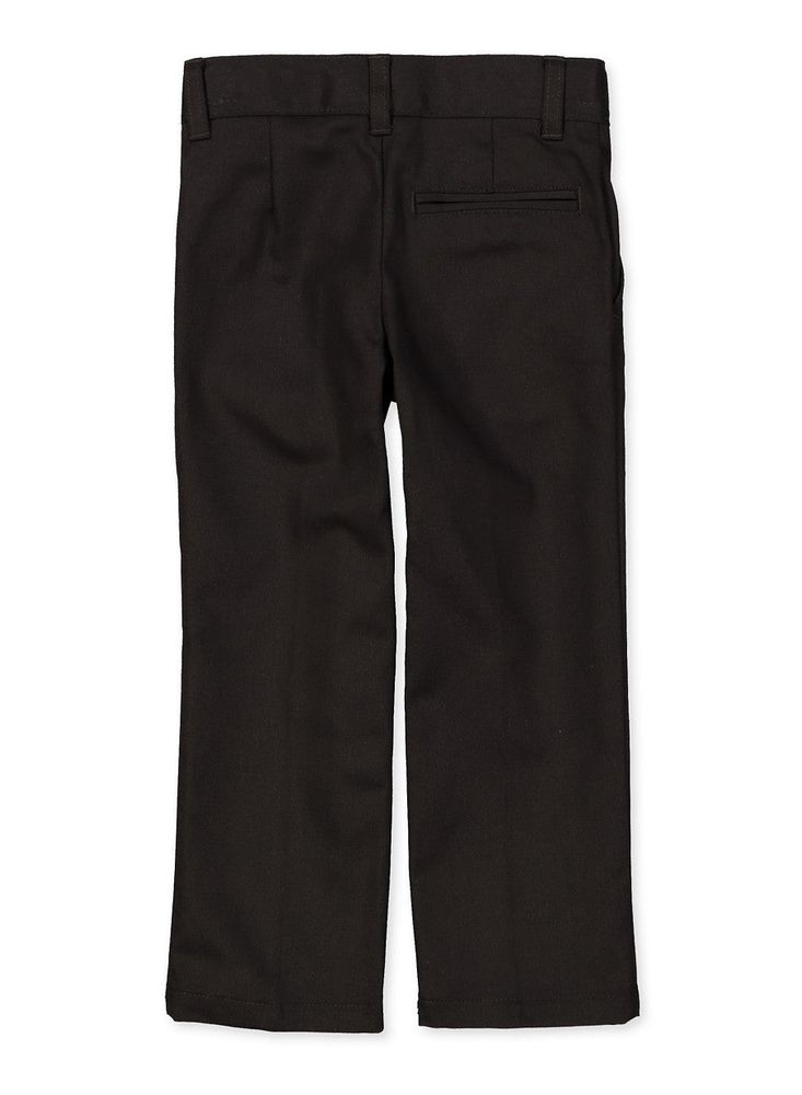 French Toast Boys 4-7 Relaxed Fit Chinos, Black, Size 4