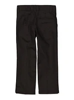 French Toast Boys 4-7 Relaxed Fit Chinos, Black,