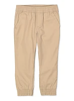 French Toast Boys 4-7 Khaki Joggers, Khaki, Size 4