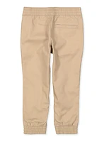 French Toast Boys 4-7 Khaki Joggers, Khaki, Size 4