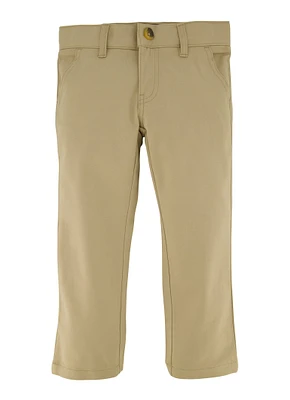 French Toast Boys 4-7 Straight Fit Chino Pants, Khaki, Size 4