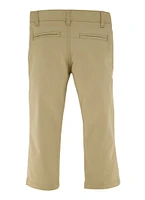 French Toast Boys 4-7 Straight Fit Chino Pants, Khaki, Size 5