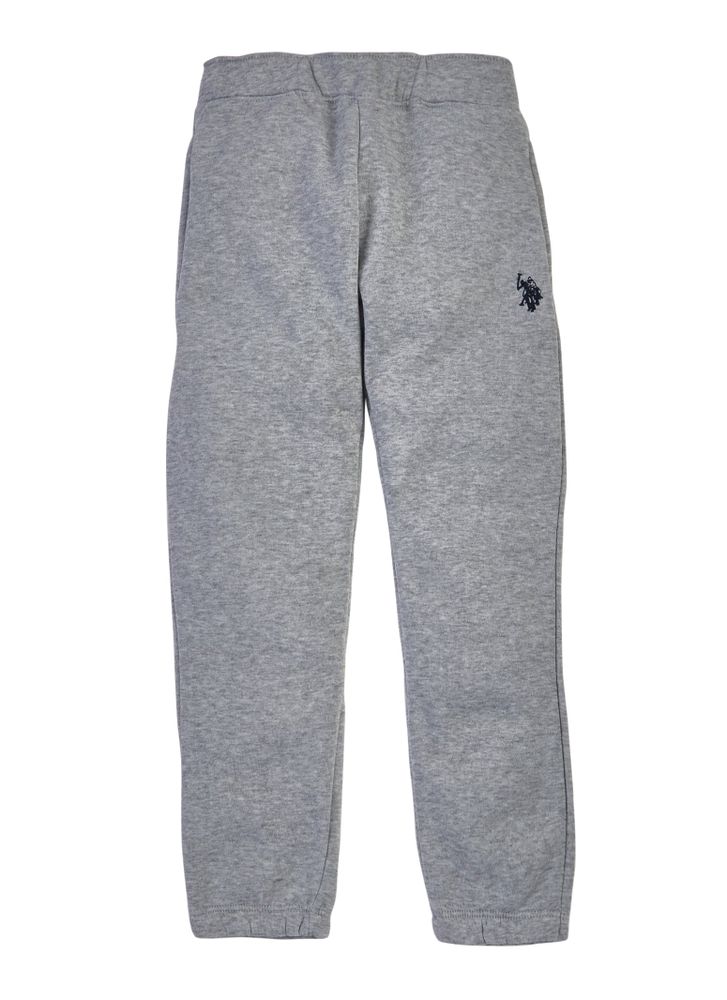 US Polo Boys 4-7 Marled Gym Sweatpants, Grey,