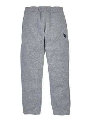US Polo Boys 4-7 Marled Gym Sweatpants, Grey, Size 4