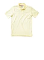 French Toast Boys 8-14 Short Sleeve Pique Polo, Yellow, Size XL