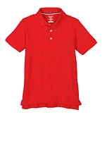 French Toast Boys 8-16 Pique Polo, Red, Size 14-16