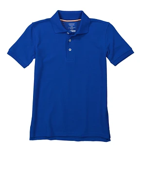 French Toast Boys 8-16 Short Sleeve Polo Shirt, Blue, Size 8