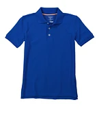 French Toast Boys 8-16 Short Sleeve Polo Shirt, Blue, Size 8