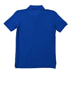 French Toast Boys 8-16 Short Sleeve Polo Shirt, Blue, Size 8