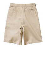 French Toast Boys 8-14 Flat Front Khaki Shorts, Khaki, Size 10