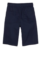 French Toast Boys 8-14 Zip Pocket Shorts, Blue, Size 10