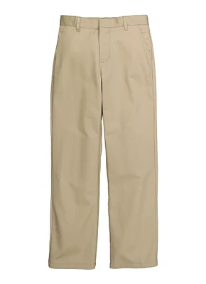 French Toast Boys 8-16 Relaxed Fit Twill Pants, Khaki, Size 10