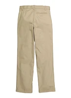French Toast Boys 8-16 Relaxed Fit Twill Pants, Khaki, Size 10