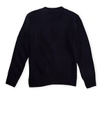 French Toast Boys 8-16 V Neck Cardigan, Blue, Size XL