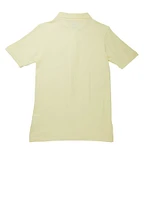 French Toast Boys 14-20 Pique Polo, Yellow, Size 18-20