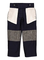 French Toast Boys 16-20 Relaxed Fit Chinos, Blue, Size 20