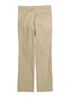 French Toast Boys 16-20 Relaxed Fit Twill Pants, Khaki, Size 20