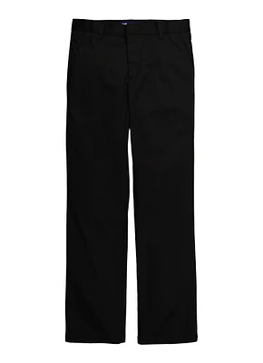 French Toast Boys 16-20 Chinos, Black, Size 16