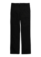 French Toast Boys 16-20 Chinos, Black, Size 16