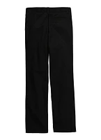 French Toast Boys 16-20 Chinos, Black, Size 16