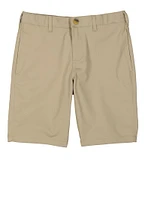 French Toast Boys 10-20 Husky Flat Front Stretch Shorts, Khaki,