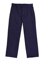 French Toast Boys 10-20 Husky Relaxed Fit Navy Chinos, Blue, Size 16H