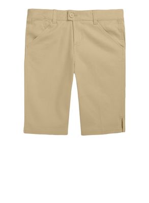 French Toast Girls 4-6x Mid Thigh Khaki Shorts, Khaki,