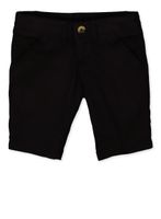 French Toast Girls 4-6x Mid Thigh Shorts, Black, Size 6X