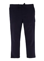 French Toast Girls 2T-4T Solid Pull On Khaki Pants, Blue, Size 3T
