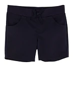 French Toast Girls 2T-4T Pull On Stretch Shorts, Blue, Size 3T