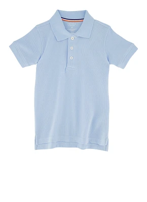 French Toast Boys 2T-4T Pique Polo, Blue, Size 2T