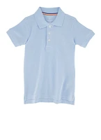 French Toast Boys 2T-4T Pique Polo, Blue, Size 3T